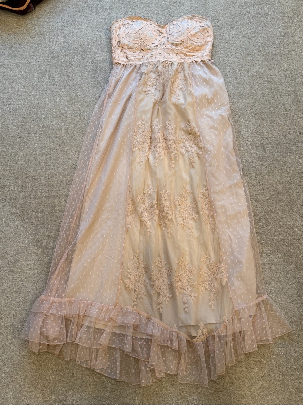 Strapless NWOT dress